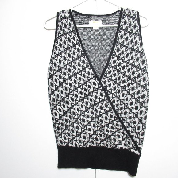 Anthropologie Maeve 2-Piece Floral Knit Tank Top Vest & Shrug Set - Medium - Picture 7 of 11